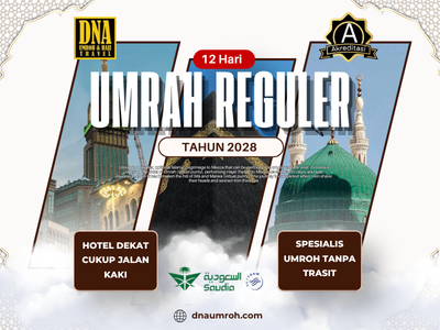 Paket Umroh September 12 hari 2028